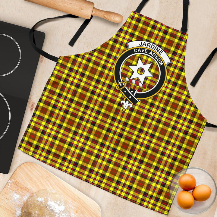 Scottish Jardine Clan Crest Tartan Apron Tartan Plaid 4