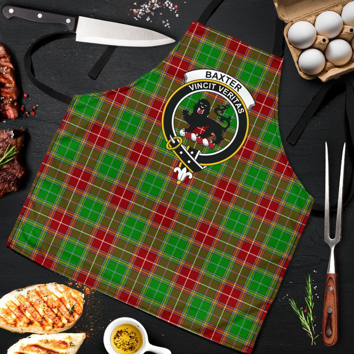 Scottish Baxter Modern Clan Crest Tartan Apron Tartan Plaid 9