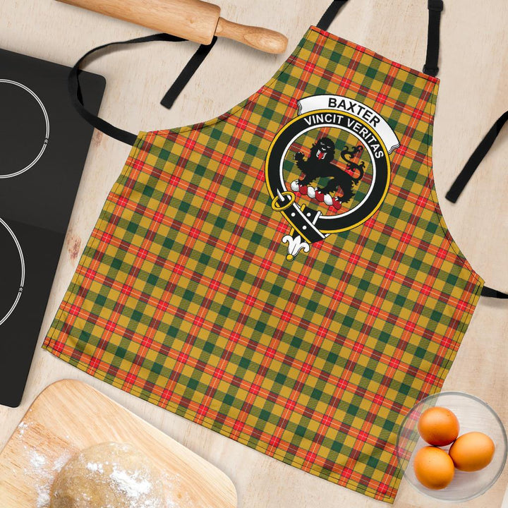 Scottish Baxter Clan Crest Tartan Apron Tartan Plaid 4