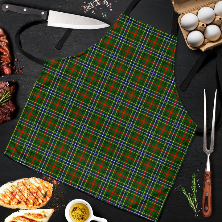 Scottish Bisset Clan Tartan Apron Tartan Plaid 9