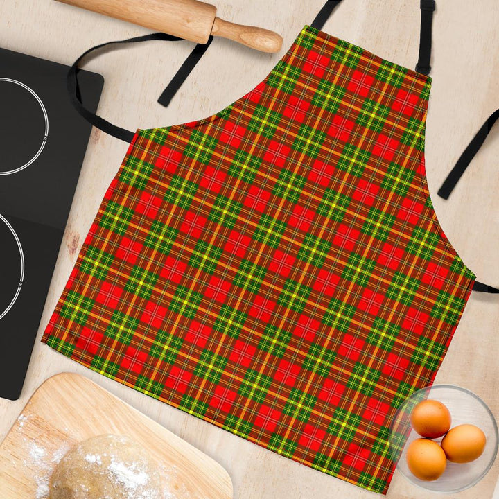 Scottish Leask Clan Tartan Apron Tartan Plaid 4