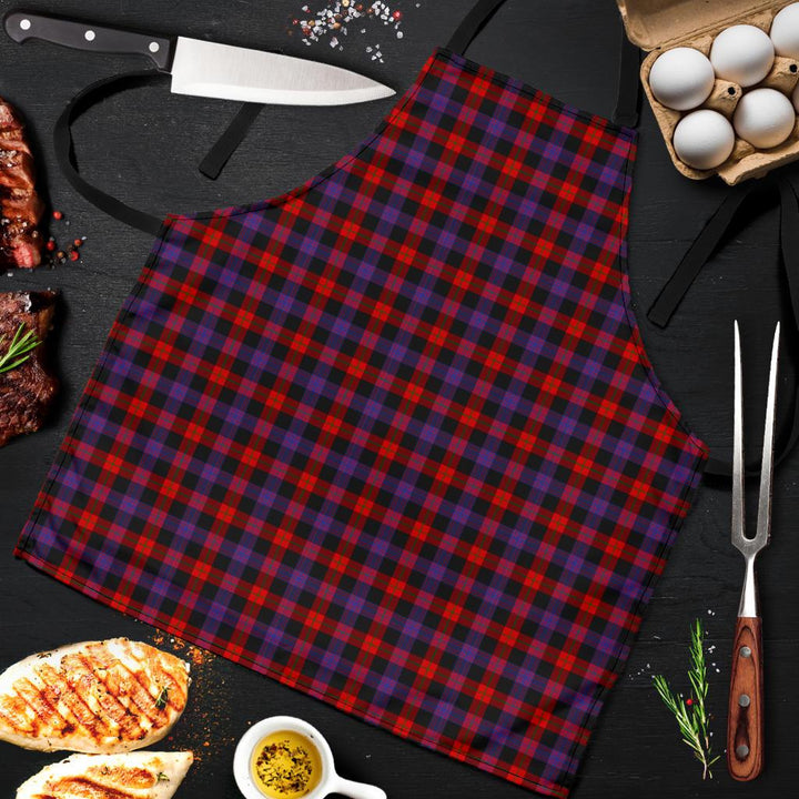 Scottish Brown Modern Clan Tartan Apron Tartan Plaid 9