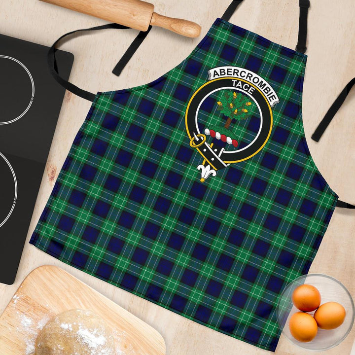 Scottish Abercrombie Clan Crest Tartan Apron Tartan Plaid 4