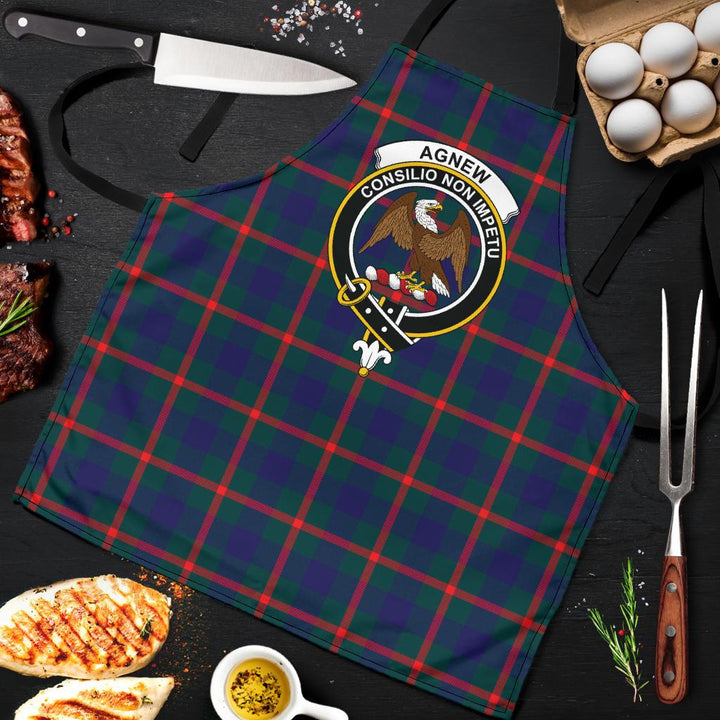 Scottish Agnew Modern Clan Crest Tartan Apron Tartan Plaid 9
