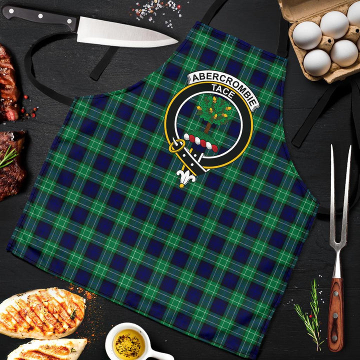 Scottish Abercrombie Clan Crest Tartan Apron Tartan Plaid 9