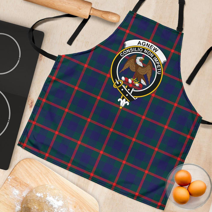 Scottish Agnew Modern Clan Crest Tartan Apron Tartan Plaid 4