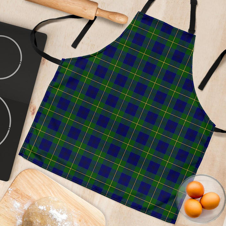 Scottish Johnston Modern Clan Tartan Apron Tartan Plaid 4
