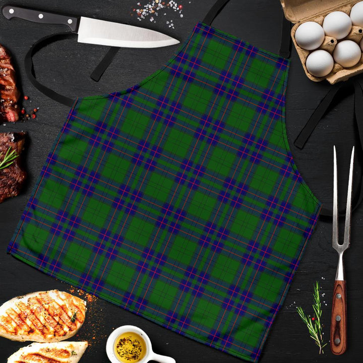 Scottish Lockhart Modern Clan Tartan Apron Tartan Plaid 9