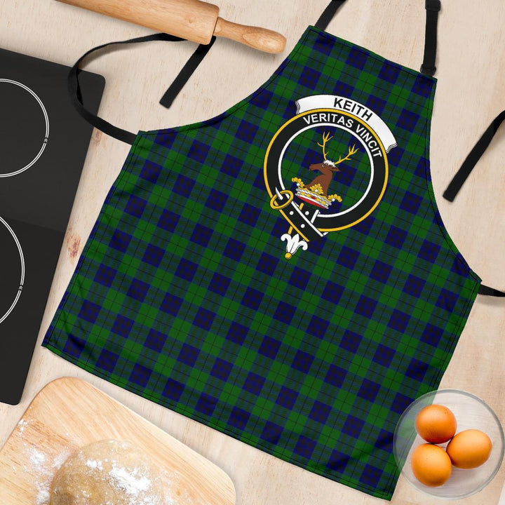Scottish Keith Modern Clan Crest Tartan Apron Tartan Plaid 4