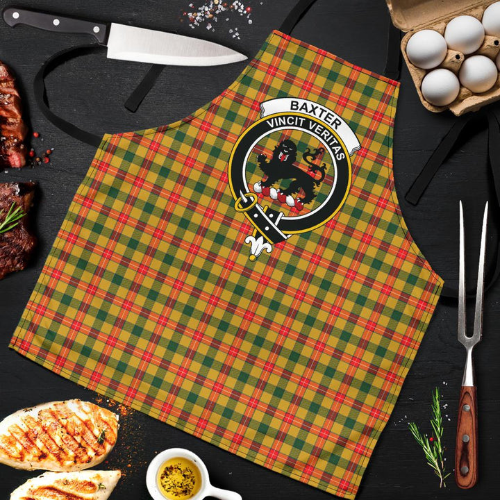 Scottish Baxter Clan Crest Tartan Apron Tartan Plaid 9