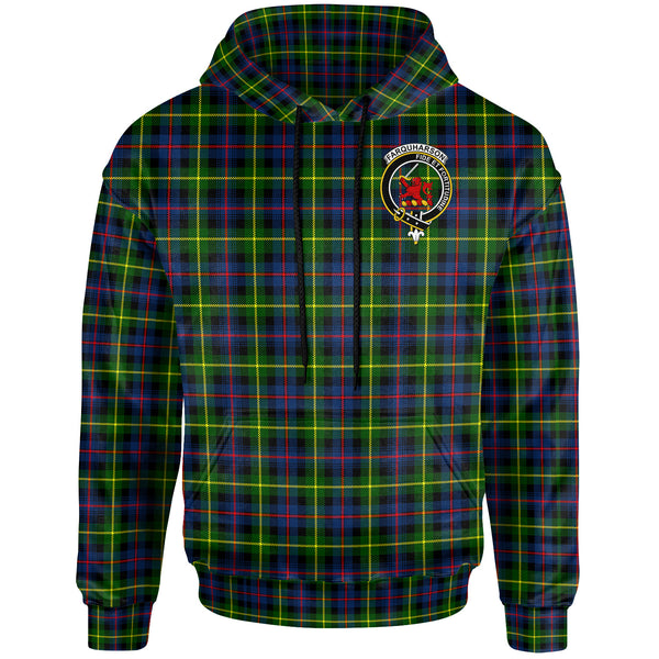 Scottish Farquharson Clan Crest Tartan Hoodie
