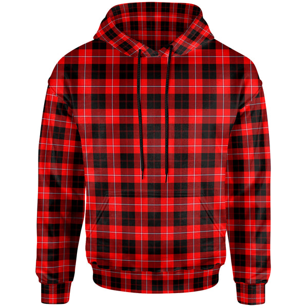 Scottish Cunningham Modern Clan Tartan Hoodie Front Side Tartan Plaid