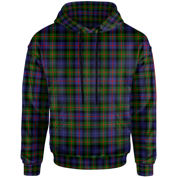 Scottish Murray of Atholl Modern Clan Tartan Hoodie Front Side Tartan Plaid