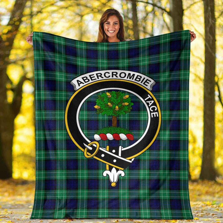 Scottish Abercrombie Clan Crest Tartan Blanket Tartan Plaid 6