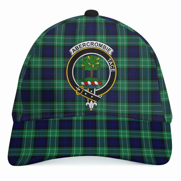Scottish Abercrombie Clan Crest Tartan Cap Tartan Plaid 1