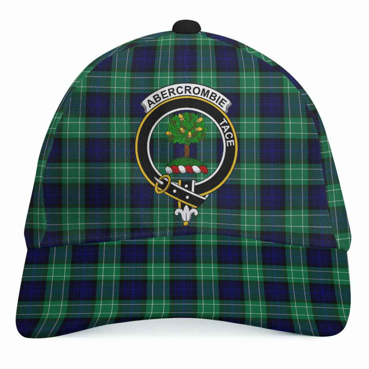 Scottish Abercrombie Clan Crest Tartan Cap Tartan Plaid 1