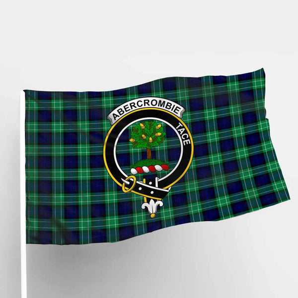 Scottish Abercrombie Clan Crest Tartan Flag Parade Tartan Plaid 1
