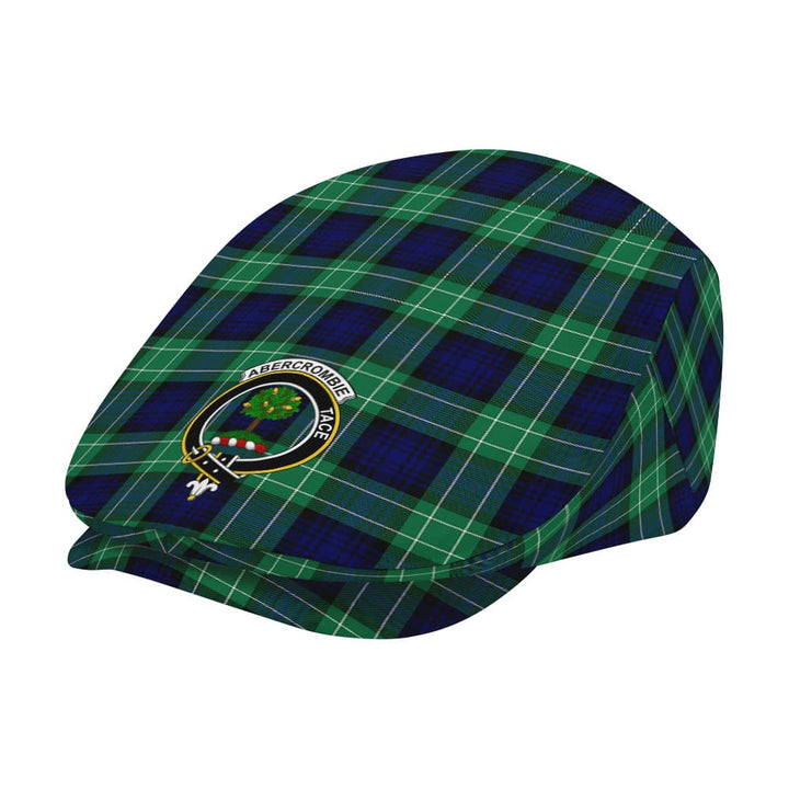 Scottish Abercrombie Clan Crest Tartan Flat Cap Tartan Plaid 2