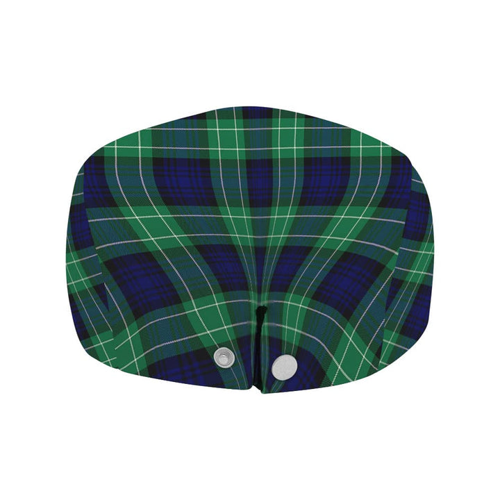 Scottish Abercrombie Clan Crest Tartan Flat Cap Tartan Plaid 4
