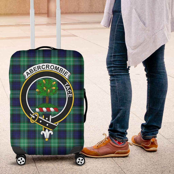 Scottish Abercrombie Clan Crest Tartan Luggage Cover Tartan Plaid 4