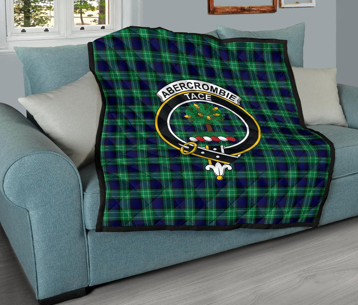 Scottish Abercrombie Clan Crest Tartan Quilt Tartan Plaid 11