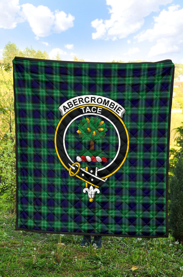 Scottish Abercrombie Clan Crest Tartan Quilt Tartan Plaid 2