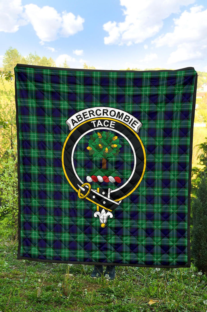 Scottish Abercrombie Clan Crest Tartan Quilt Tartan Plaid 2