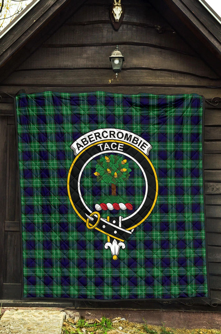 Scottish Abercrombie Clan Crest Tartan Quilt Tartan Plaid 3
