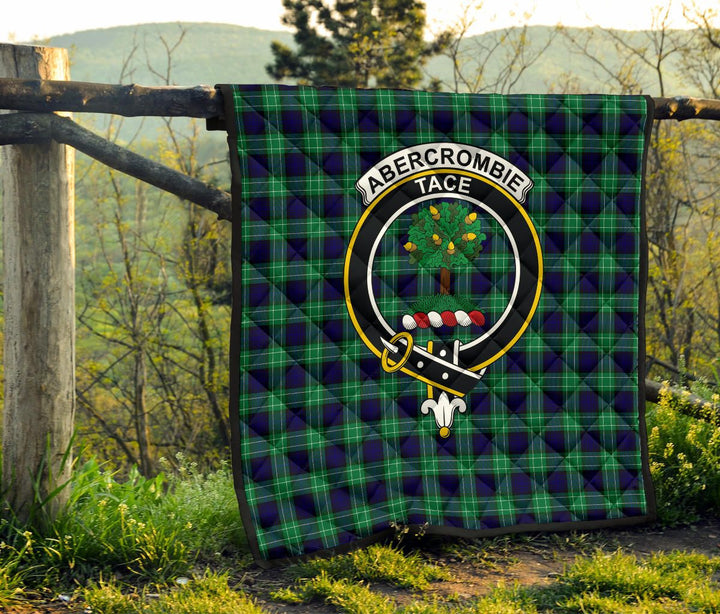 Scottish Abercrombie Clan Crest Tartan Quilt Tartan Plaid 6