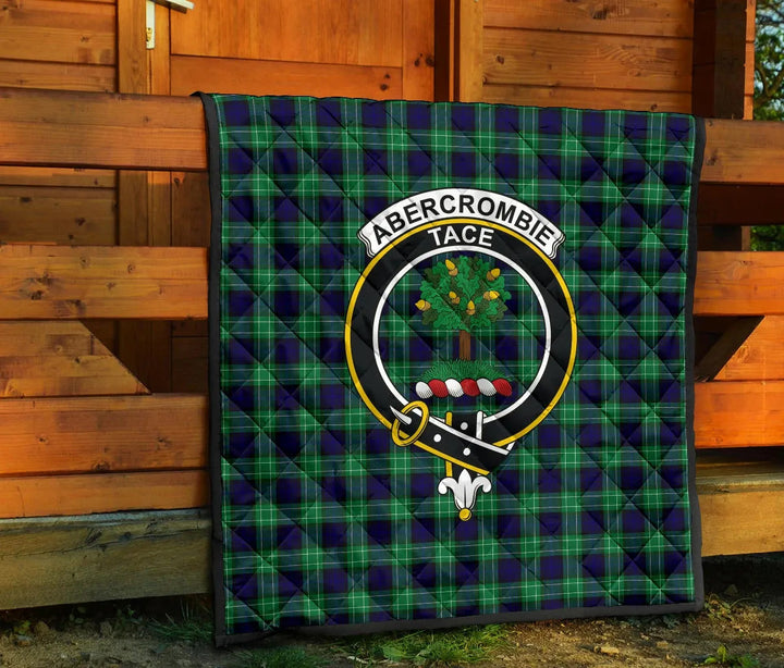 Scottish Abercrombie Clan Crest Tartan Quilt Tartan Plaid 7