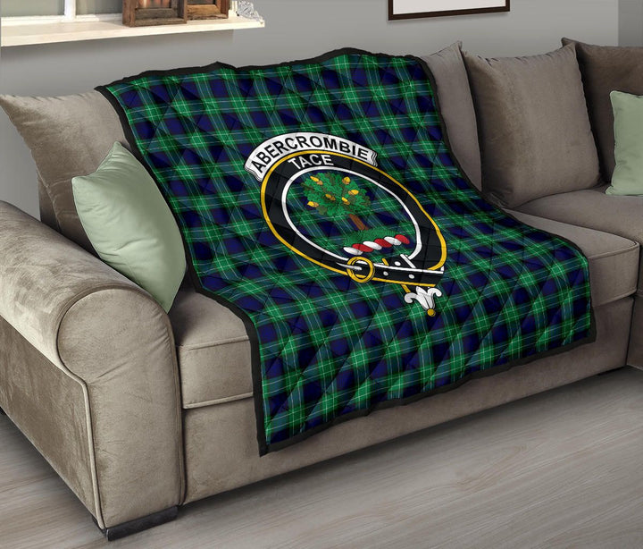 Scottish Abercrombie Clan Crest Tartan Quilt Tartan Plaid 8