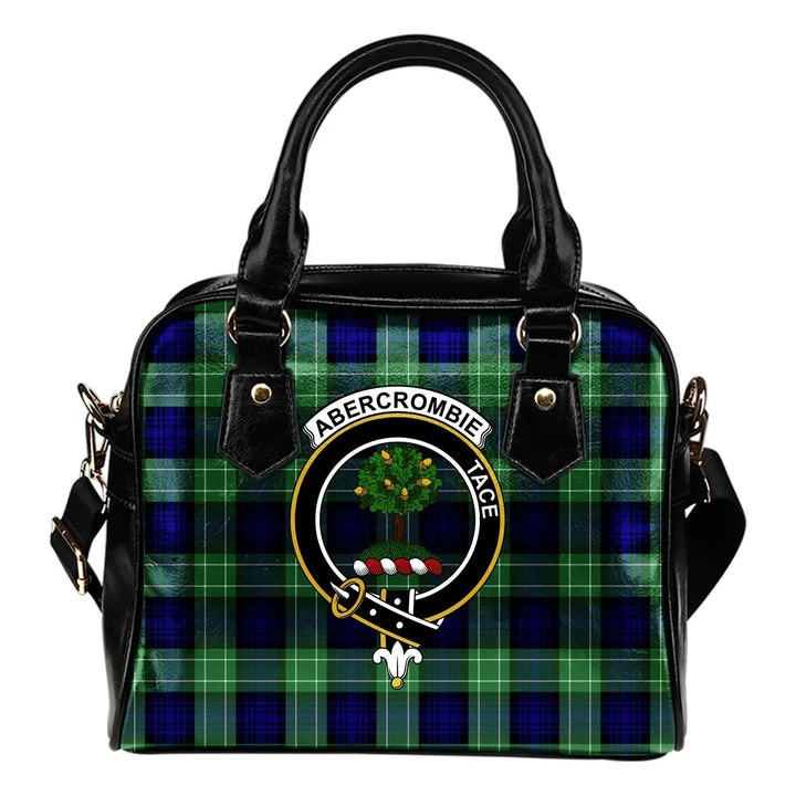 Scottish Abercrombie Clan Crest Tartan Shoulder Handbag Tartan Plaid 1