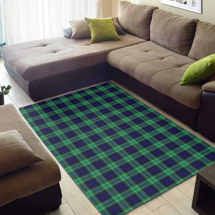 Scottish Abercrombie Clan Tartan Area Rug Tartan Plaid 2