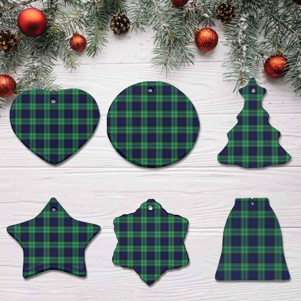 Scottish Abercrombie Clan Tartan Ceramic Ornament All Tartan Plaid