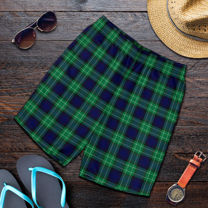 Scottish Abercrombie Clan Tartan Men's Shorts