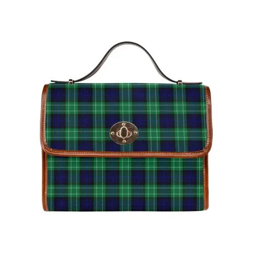 Scottish Abercrombie Clan Tartan Waterproof Canvas Bag Tartan Plaid 2