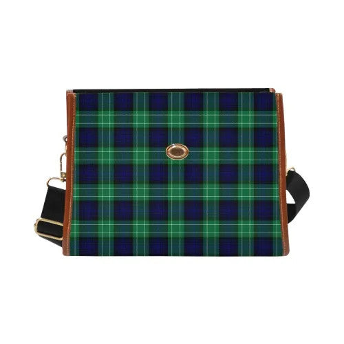 Scottish Abercrombie Clan Tartan Waterproof Canvas Bag Tartan Plaid 1