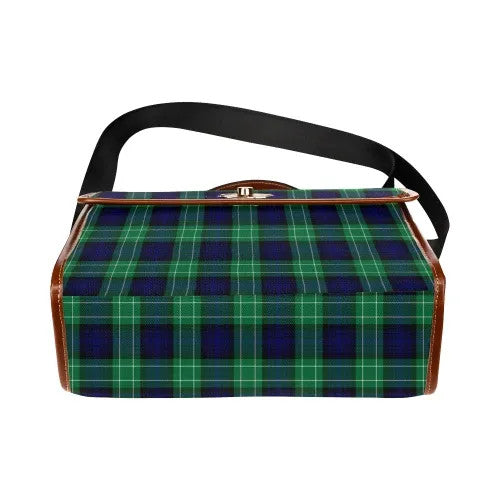 Scottish Abercrombie Clan Tartan Waterproof Canvas Bag Tartan Plaid 5