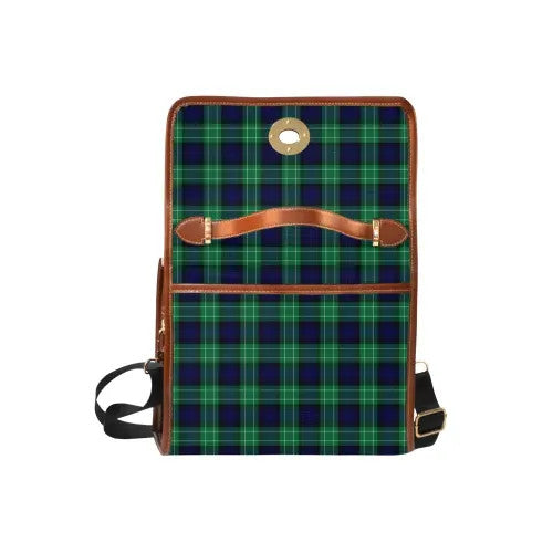Scottish Abercrombie Clan Tartan Waterproof Canvas Bag Tartan Plaid 6