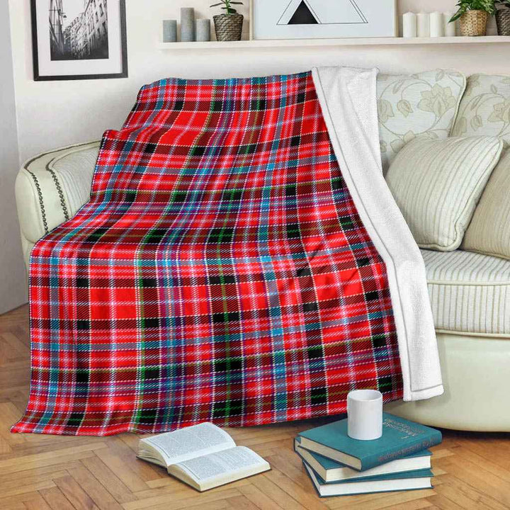 Scottish Aberdeen District Clan Tartan Blanket Tartan Plaid 2