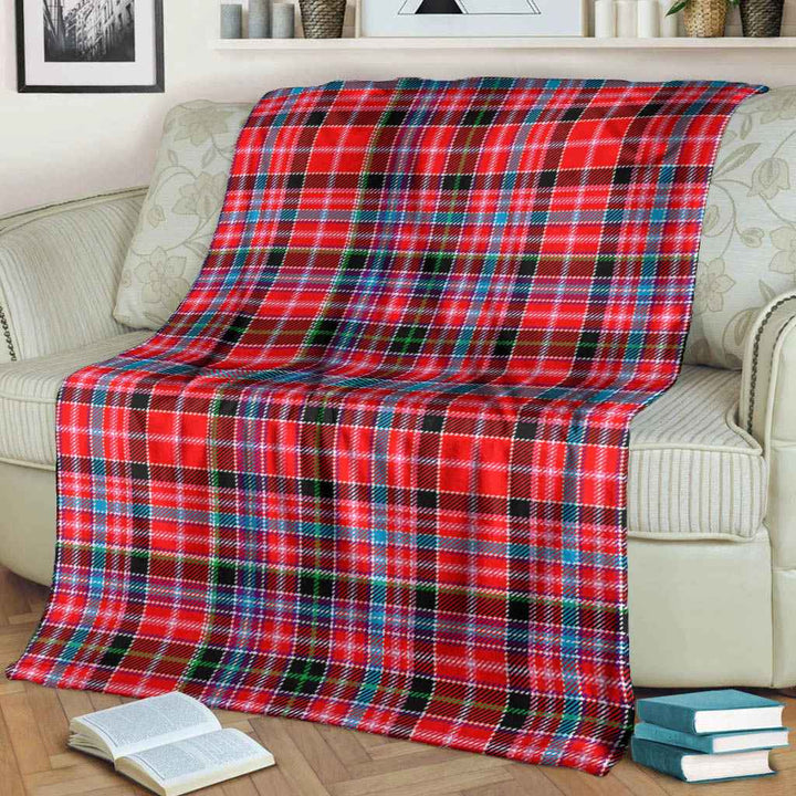 Scottish Aberdeen District Clan Tartan Blanket Tartan Plaid 3
