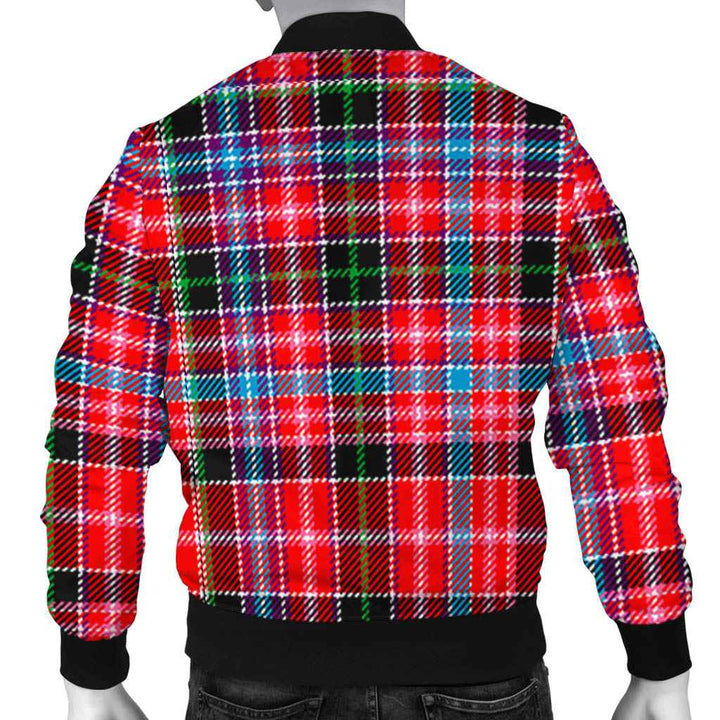 Scottish Aberdeen District Clan Tartan Bomber Jacket Tartan Plaid 3