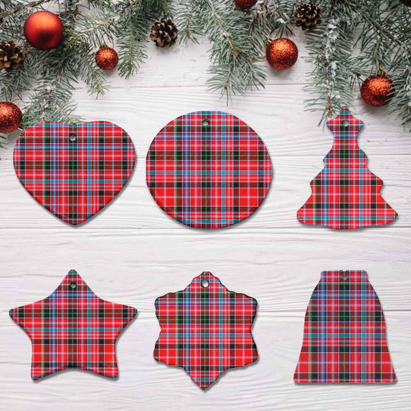 Scottish Aberdeen District Clan Tartan Ceramic Ornament All Tartan Plaid