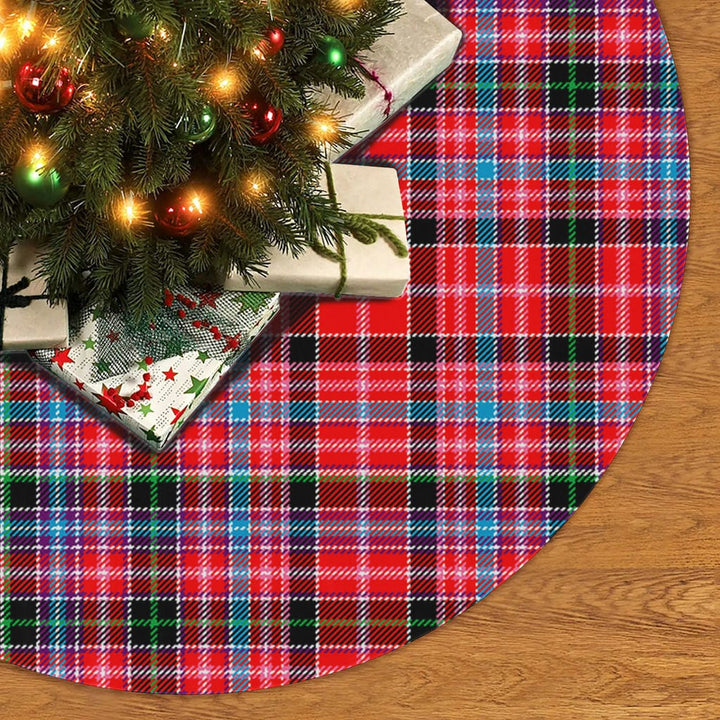 Scottish Aberdeen District Clan Tartan Christmas Tree Skirt No Tassels 2 Tartan Plaid