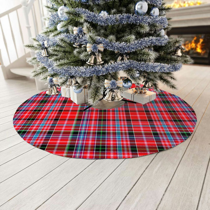 Scottish Aberdeen District Clan Tartan Christmas Tree Skirt No Tassels 3 Tartan Plaid