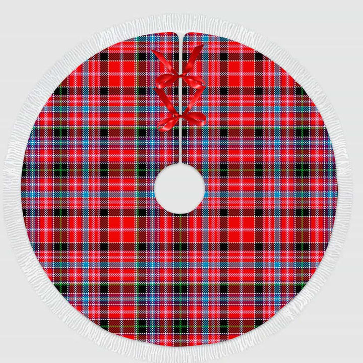 Scottish Aberdeen District Clan Tartan Christmas Tree Skirt Tassels 1 Tartan Plaid