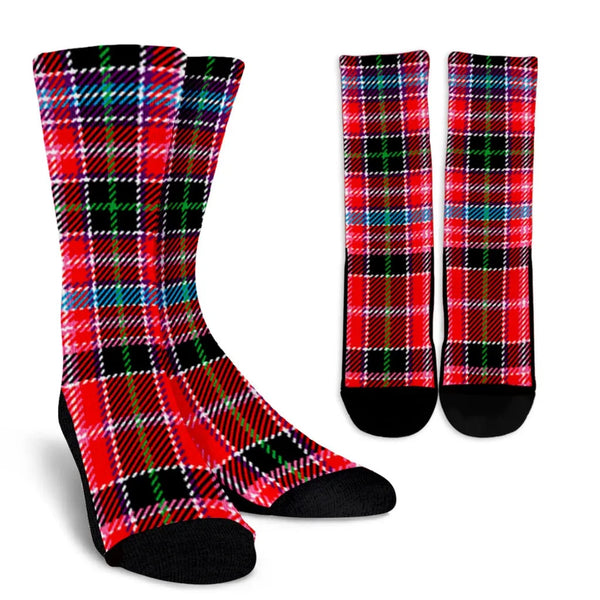 Scottish Aberdeen District Clan Tartan Crew Socks