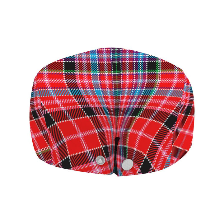 Scottish Aberdeen District Clan Tartan Flat Cap Tartan Plaid 4