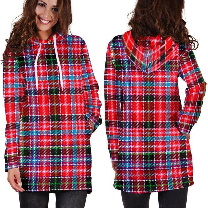 Scottish Aberdeen District Clan Tartan Hoodie Dress