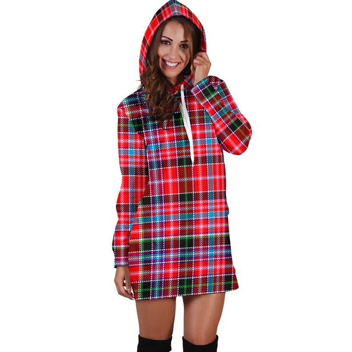 Scottish Aberdeen District Clan Tartan Hoodie Dress